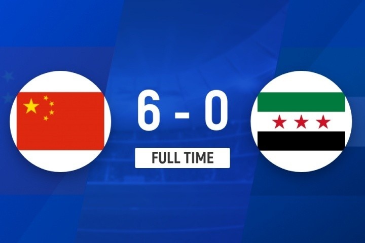 U20女足亚洲杯资格赛 中国女足六球横扫叙利亚取开门红