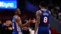 乔治39分马克西28+9 76人客场轰153分大胜奇才