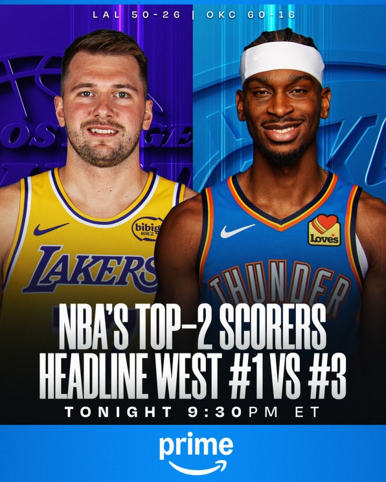 西部榜首战前哨 东契奇亚历山大得分王对决