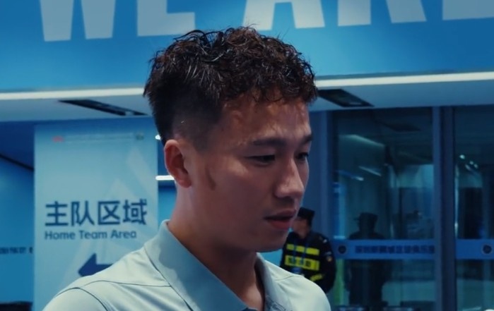姚均晟带伤首发回报陈涛信任 深圳新鹏城五球大胜武汉三镇
