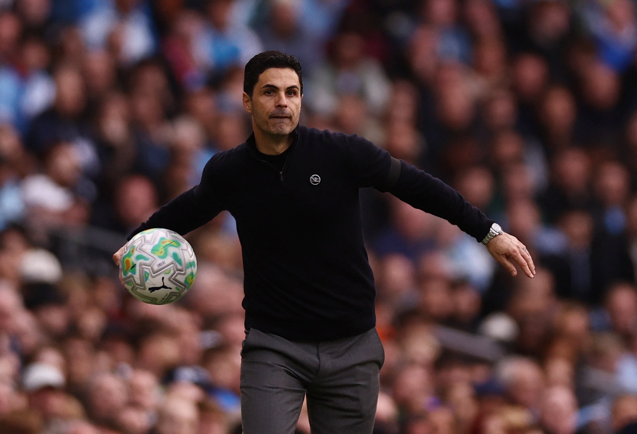 阿尔特塔复盘曼城一役 承认错失良机但强调三分优势