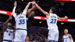 [腾讯全场集锦]🏀魔术轻取残阵森林狼 班凯罗20+8+6 香农生涯新高33分