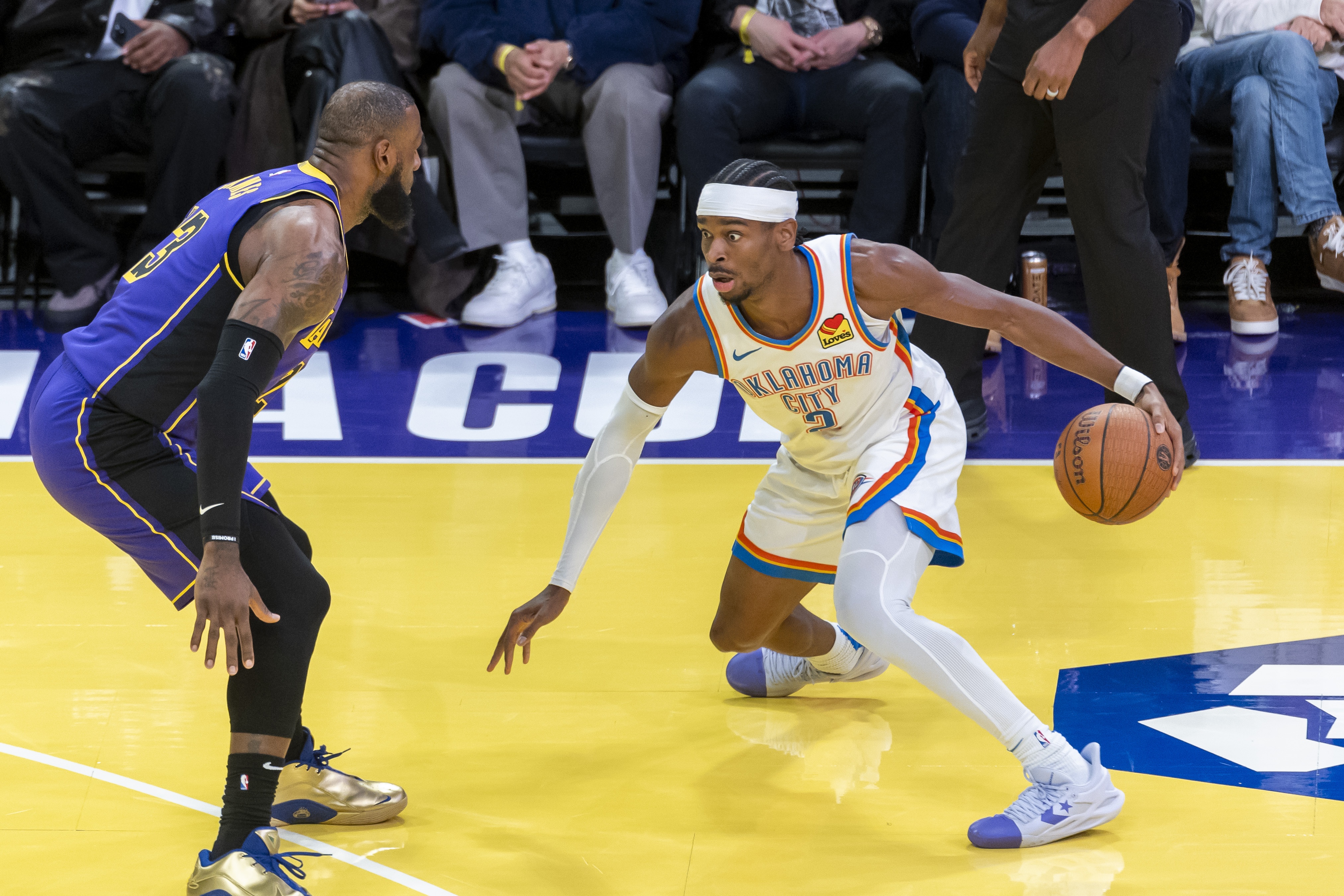ESPN预测仅20.9%：湖人次轮G1遭雷霆全面压制
